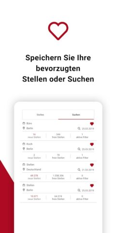 Jobsuche – die Jobbörse der BA для Android — скриншот 5