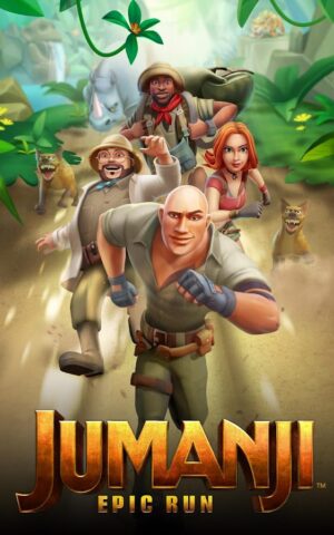 Jumanji: Epic Run для Android — скриншот 1
