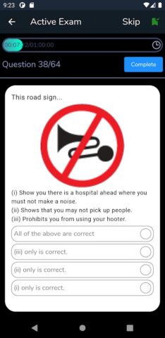 K53 RSA Learners License для Android — скриншот 4