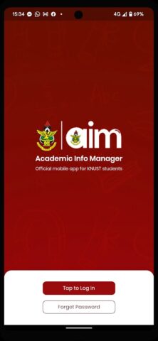 KNUST AIM для Android — скриншот 1