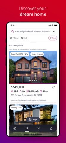 KW Real Estate для iOS — скриншот 2