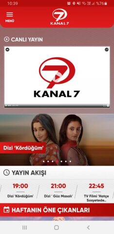 Kanal 7 для Android — скриншот 1