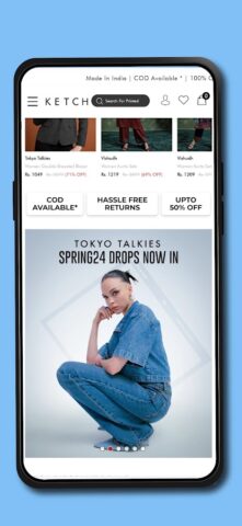 Ketch: Online Fashion App для Android — скриншот 2