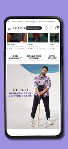 Ketch: Online Fashion App для Android — скриншот 3