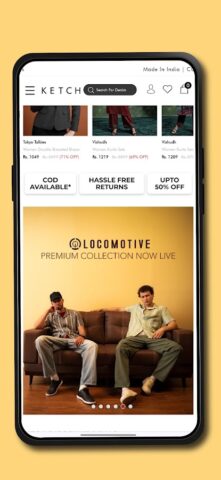 Ketch: Online Fashion App для Android — скриншот 5