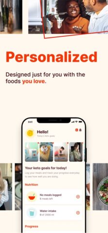 Keto Cycle: Keto Diet App для iOS — скриншот 2
