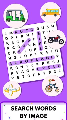 Kids Word Search Games Puzzle для Android — скриншот 2