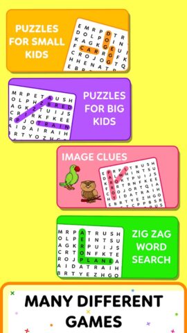 Kids Word Search Games Puzzle для Android — скриншот 4