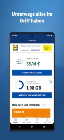 LIDL Connect для Android — скриншот 1