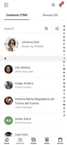 LR Connect для Android — скриншот 3