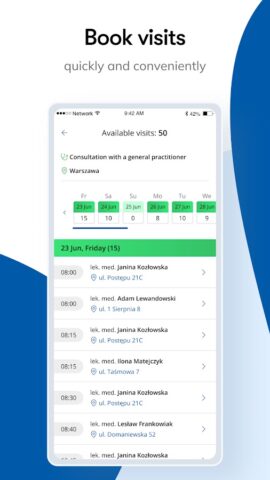 Portal Pacjenta LUX MED для Android — скриншот 3