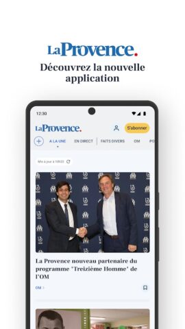 La Provence : l’actu en direct для Android — скриншот 1