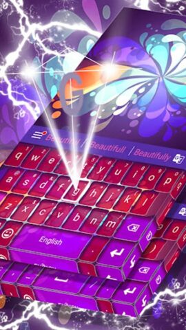 Большие буквы клавиатуры для Android — скриншот 4