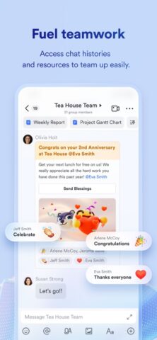 Lark — Team Collaboration для iOS — скриншот 2