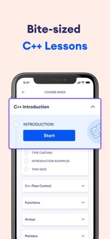 Learn C++: Programiz для iOS — скриншот 1