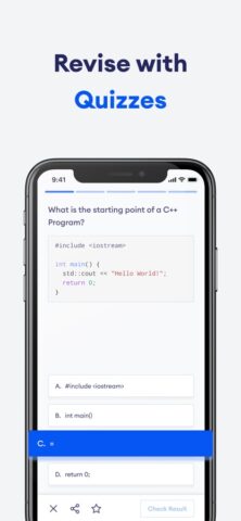 Learn C++: Programiz для iOS — скриншот 3