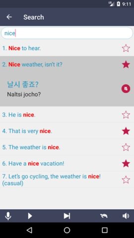 Learn Korean для Android — скриншот 2
