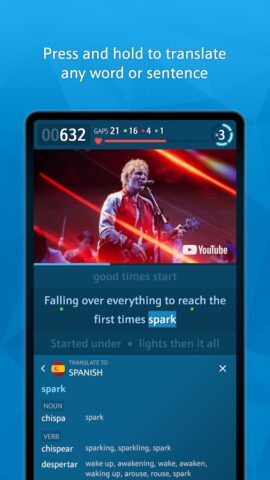 Учите языки с музыкой для Android — скриншот 4