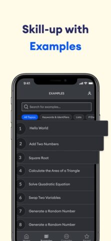 Learn Python: Programiz — скриншот 4