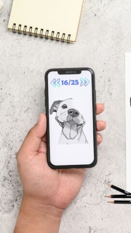 Как Нарисовать Собаку для Android — скриншот 5