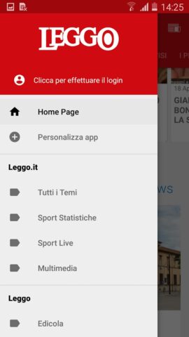Leggo для Android — скриншот 3