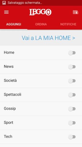 Leggo для Android — скриншот 4
