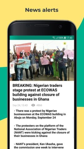Legit.ng: Latest Nigeria News для Android — скриншот 1