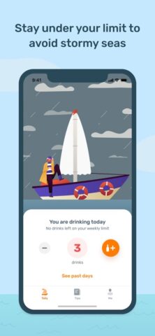 Less — Alcohol Tracker для iOS — скриншот 3