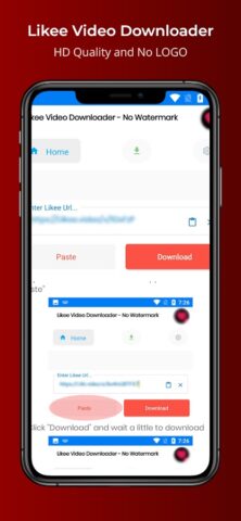 Likee Video Downloader No Logo для Android — скриншот 1