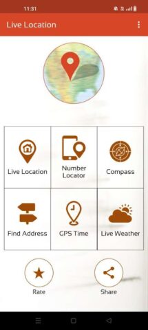Live Location для Android — скриншот 2