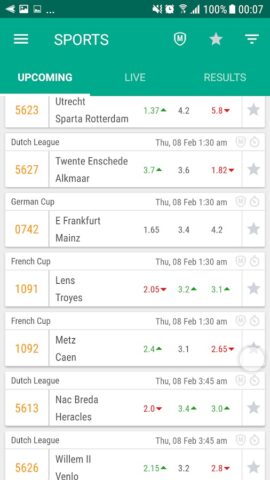 Live Singapore Football для Android — скриншот 1