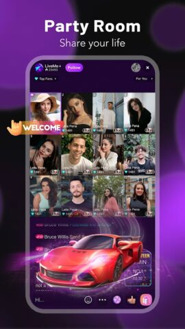 LiveMe+: Live Stream & Go Live для Android — скриншот 4