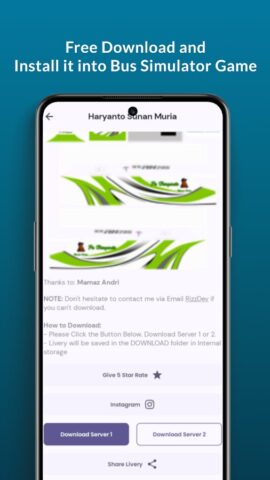 Livery Bus Simulator SHD 2025 для Android — скриншот 5