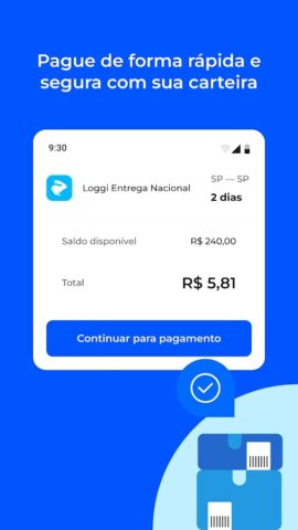 Loggi — Envio local e nacional для Android — скриншот 3