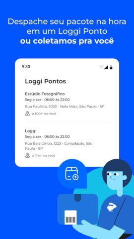 Loggi — Envio local e nacional для Android — скриншот 4