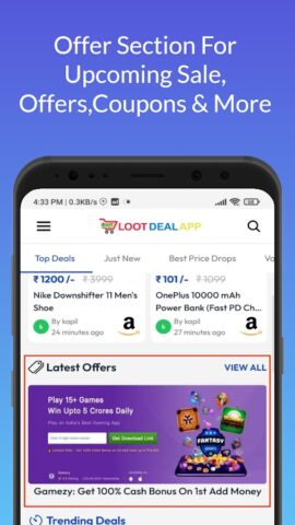 Loot Deals App для Android — скриншот 5