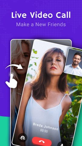 Love Video Call — Live Video C для Android — скриншот 3
