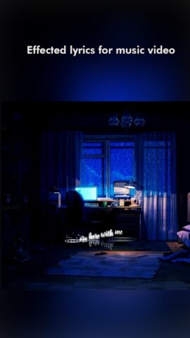 Lyrical Video Maker with Music для Android — скриншот 1