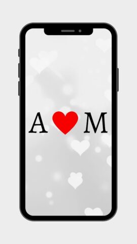 M + A Letters Love Wallpapers для Android — скриншот 3