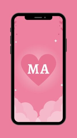 M + A Letters Love Wallpapers для Android — скриншот 5