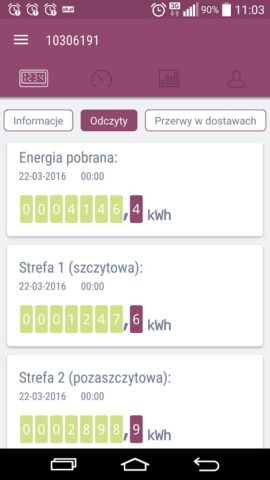 Mój Licznik 2.0 для Android — скриншот 2