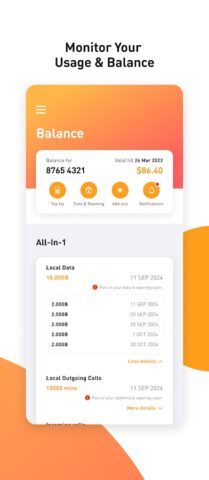M1 Prepaid для Android — скриншот 3