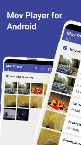 MOV Player для Android — скриншот 1