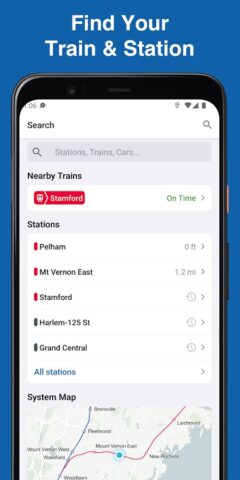 MTA TrainTime для Android — скриншот 5