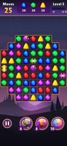 Magic Match3 — Jewel Quest для Android — скриншот 1
