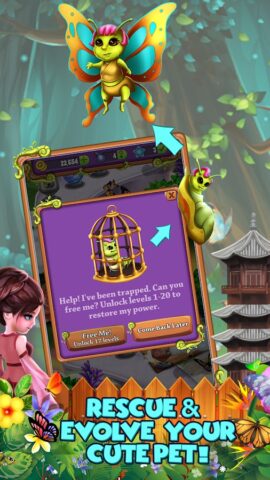 Mahjong: Butterfly World для Android — скриншот 3