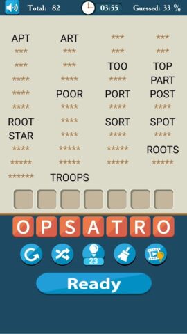 Make Words для Android — скриншот 1