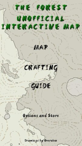 Map for The Forest для Android — скриншот 1