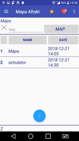 Карта Африки для Android — скриншот 4
