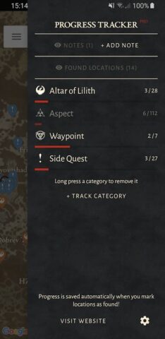 MapGenie: Diablo 4 Map для Android — скриншот 4